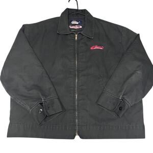 Dickies Men’s X-Large Regular Black Eibach Eisenhower Zip Adj Lined Jacket